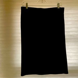 Uniqlo black wrap skirt